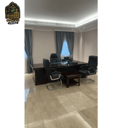 مكتب تنفيذي فاخر بسكرتارية 280 سم
