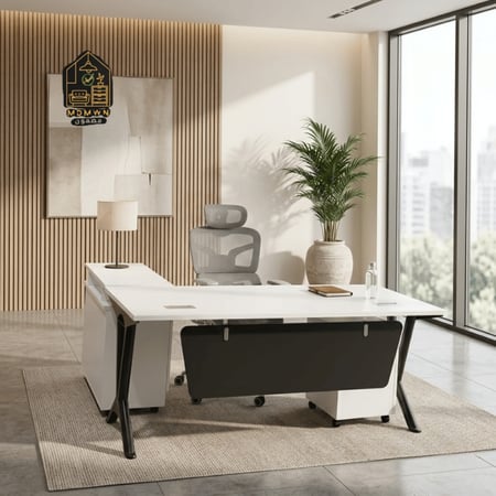 مكتب إداري مودرن بتصميم احترافي حيارات متعددة