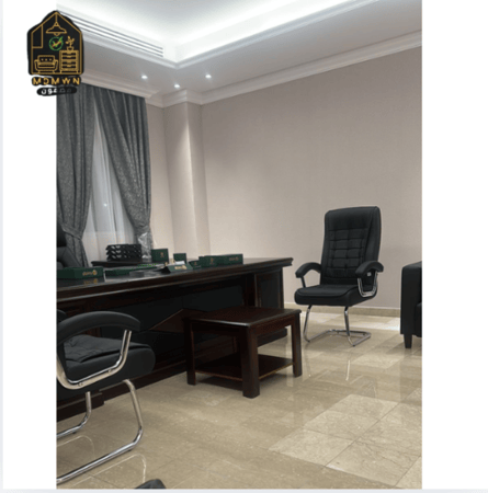 مكتب تنفيذي فاخر بسكرتارية 280 سم