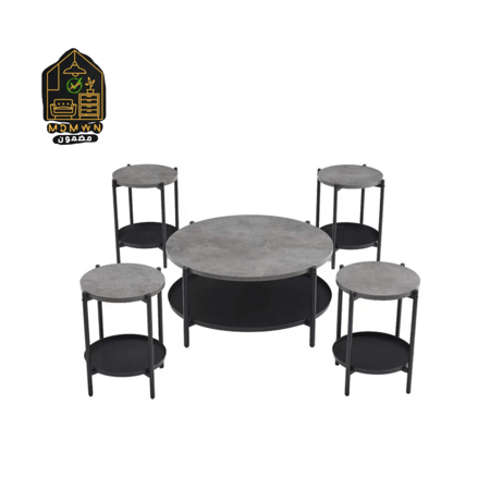 طاولة شاي خشب بتصميم عصري