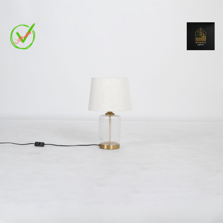 مصباح طاولة شفاف مودرن