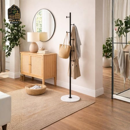 علاقة ملابس مودرن اسود