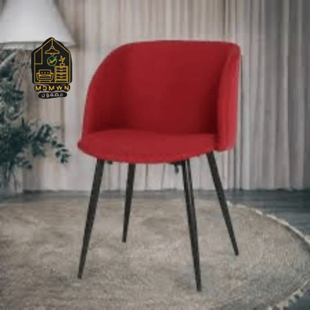 كرسي مريح لون كتان أرجواني