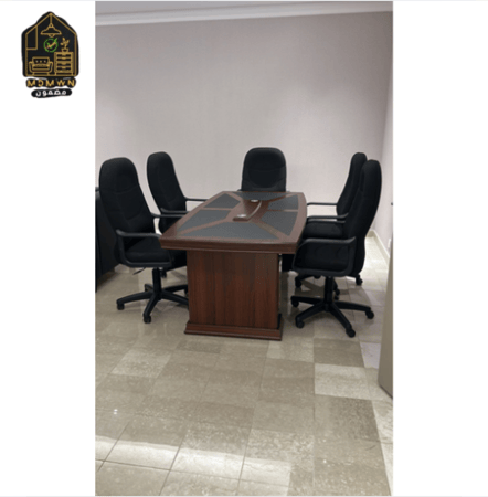 مكتب تنفيذي فاخر بسكرتارية 280 سم