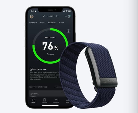 WHOOP 4.0 with 12 Month Subscription – Wearable Health, Fitness & Activity Tracker – Continuous Monitoring, Performance