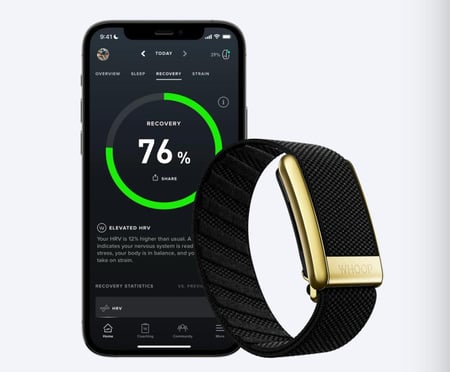 WHOOP 4.0 with 12 Month Subscription – Wearable Health, Fitness & Activity Tracker – Continuous Monitoring, Performance