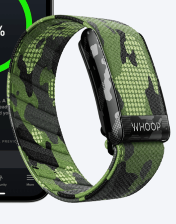 WHOOP 4.0 with 12 Month Subscription – Wearable Health, Fitness & Activity Tracker – Continuous Monitoring, Performance