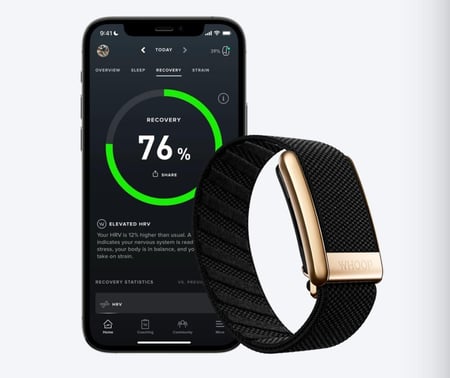 WHOOP 4.0 with 12 Month Subscription – Wearable Health, Fitness & Activity Tracker – Continuous Monitoring, Performance