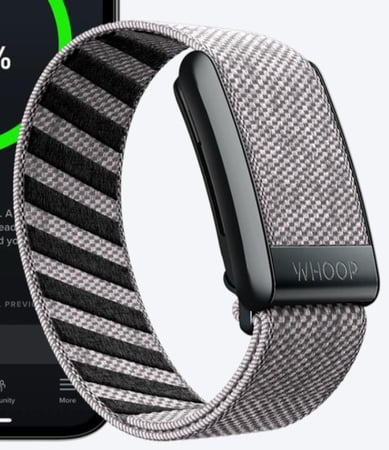 WHOOP 4.0 with 12 Month Subscription – Wearable Health, Fitness & Activity Tracker – Continuous Monitoring, Performance