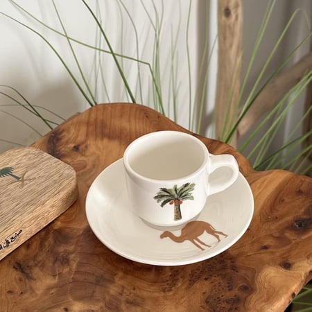 كوب اسبريسو (نخله وجمل)