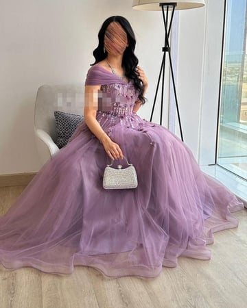 فستان سهره تل وخرز مورد