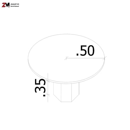 طاولة وايت قولد