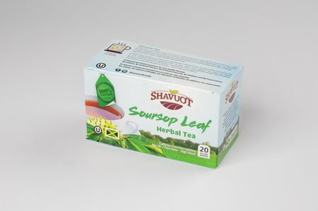 شاي اوراق القشطة (السورسوب) - SourSop Leaf (Graviola)