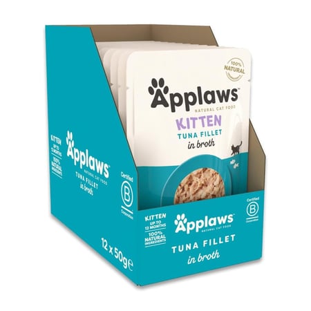 ابلاوز - اظرف فيليه التونة الطازج في المرق للقطط الصغيرة (الكتن)