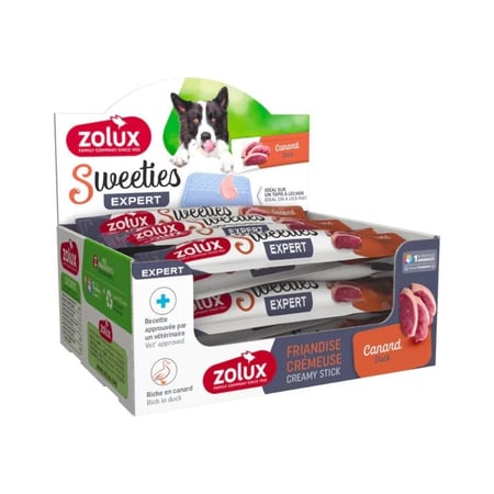 زولكس سويتيز مكافآت بالبط للكلاب 14غ