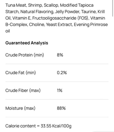 برامي أظرف طعام رطب سكين اند كوت - بالتونة والروبيان في الجيلي للعناية بجلد وشعر القطط 70g