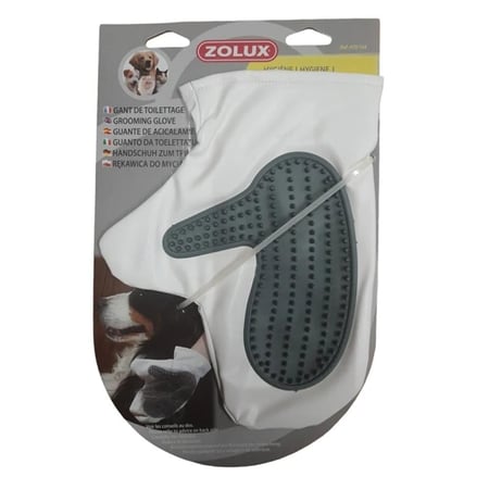 زولكس قفازات لترويش و تمشيط الكلاب والقطط