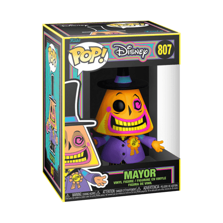 Mayor with Megaphone (Blacklight)