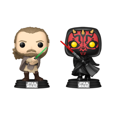 QUI-GON JINN VS. DARTH MAUL 2-PACK