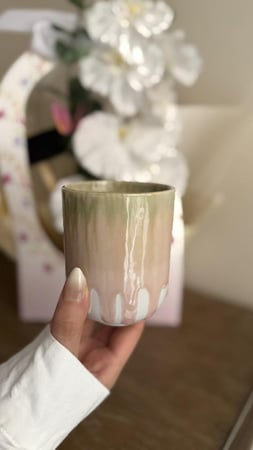 كوب رخام بيبي بينك