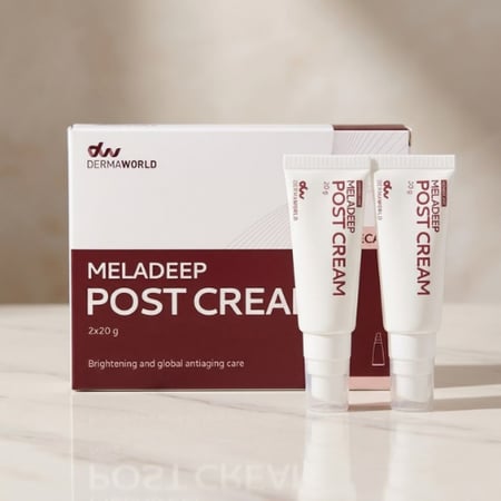 كريم بشرة ميلاديب بوست عبوتين فى جم للتقشير homecare meladeep post cream gm pc صيدلية نوفا بلس