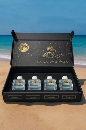 بكج مون المميز 4 عطور للجنسين