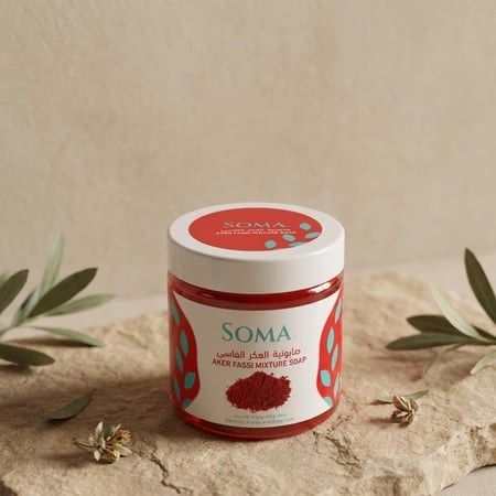 صابونية العكر الفاسي 500جم