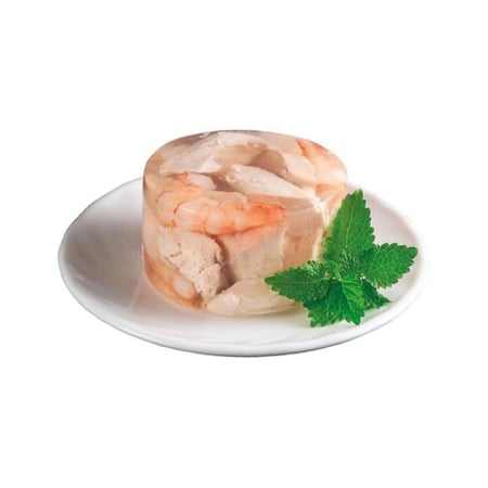 جيم كات شايني كات اكل رطب للقطط بطعم الدجاج والجمبري - 70 غرام