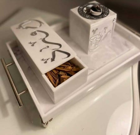 مباخر رخام بالاسم تصميم حسب الطلب - متجر تولان