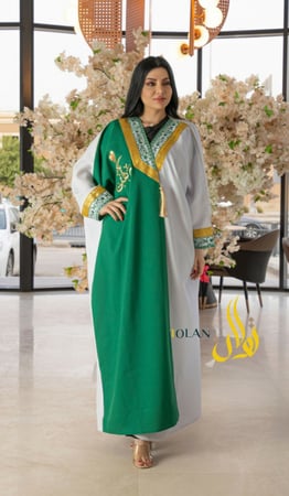 بشت تولان كلاسيك اخضر (بناتي+نسائي)