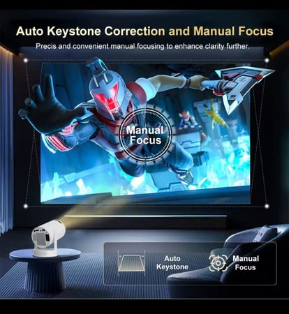 بروجكتر HY300 pro 4K الإصدار الاخير
