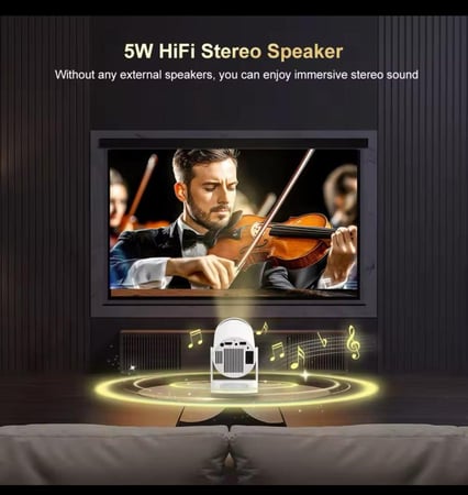 بروجكتر HY300 pro 4K الإصدار الاخير