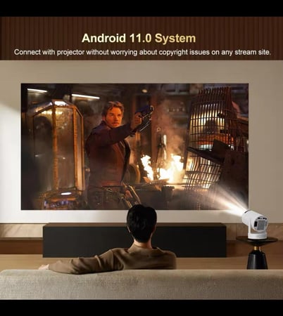 بروجكتر HY300 pro 4K الإصدار الاخير