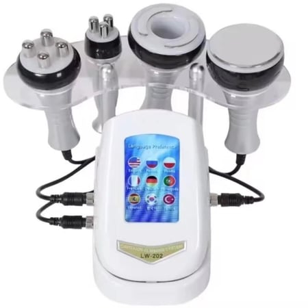 جهاز تفتيت الدهون بالموجات فوق الصوتية 40K - أداة تجميل بتقنية الترددات الراديوية 4 في ١