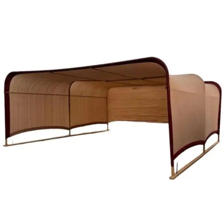 مظلة متنقلة " للسيارات " قماش كوري"