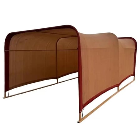 مظلة متنقلة " للسيارات " قماش كوري"