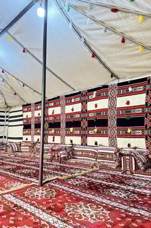 خيمة بيت شعر " تركي "