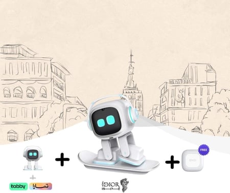 الروبوت إيمو ابيض -Emo-white