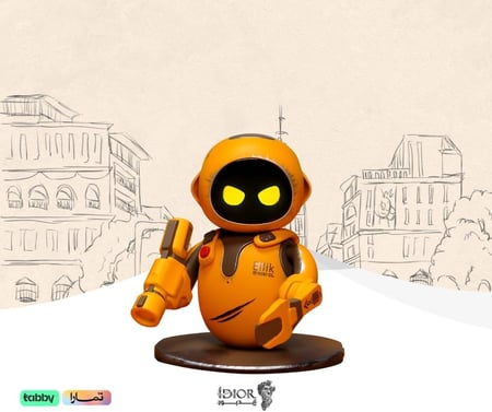 روبوت إيليك - لون صحراوي برتقالي بتصميم خاص واثدار خاص