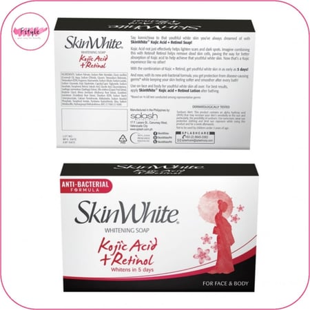 صابونه سيكنوايت لتبييض البشرة بحمض الكوجيك للوجه والجسم
