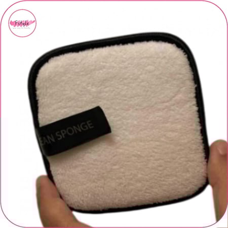مجموعة اسفنج لإزالة المكياج قابلة لإعادة الاستخدام والغسل 3 قطع
