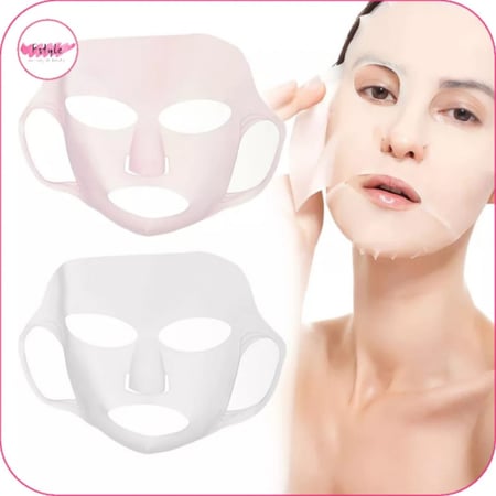 قناع الوجه من السيليكون القابل لإعادة الاستخدام