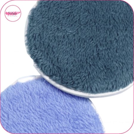 اسفنجة لإزالة المكياج قابلة لإعادة الاستخدام 3 قطع