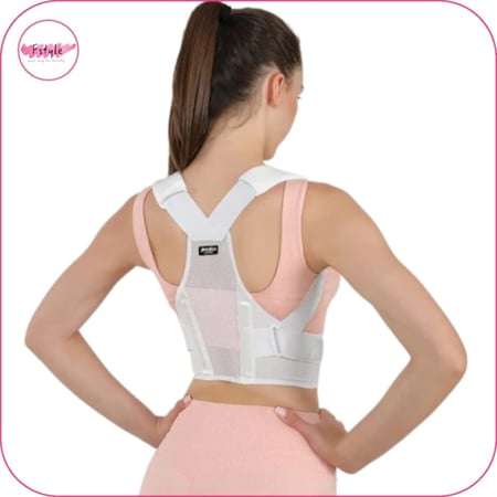 حزام تصحيح ودعم الظهر بتصميم متنفس مريح
