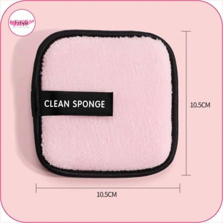 مجموعة اسفنج لإزالة المكياج قابلة لإعادة الاستخدام والغسل 3 قطع