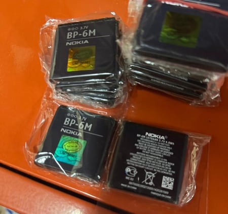 بطارية جوال نوكيا الاصلية BP-6M متوافقه N77 3250/6280/N73/N93