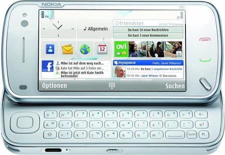 غطاء وكفر هاتف نوكيا N97 من الامام والخلف طقم اصلاح بدون لوحة مفاتيح