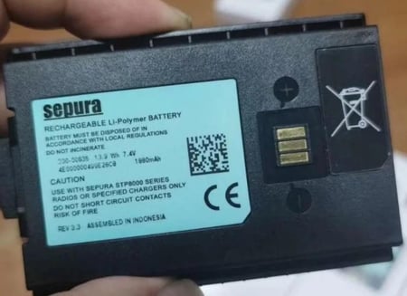 شاحن سيبورا تترا Sepura TETRA سيبورا  Sepura لـ STP8000، STP9000، STP9100، STP9200، SC20، SC21