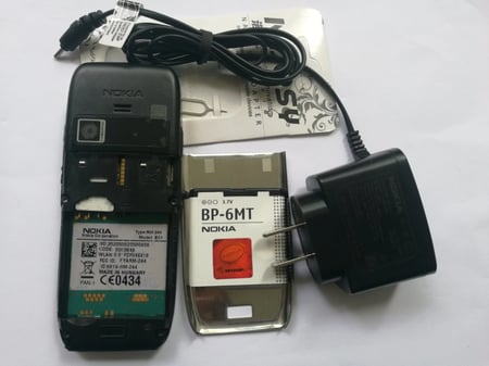 بطارية نوكيا BP-6MT الاصلية متوافقة مع نوكيا N81 N82 N81-8G E51 E51i 6720 6720C