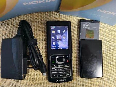 بطارية نوكيا BL-6P الاصلية انتاج 2025 متوافقة مع جولات نوكيا 6500c- 6500 Classic- 7900P